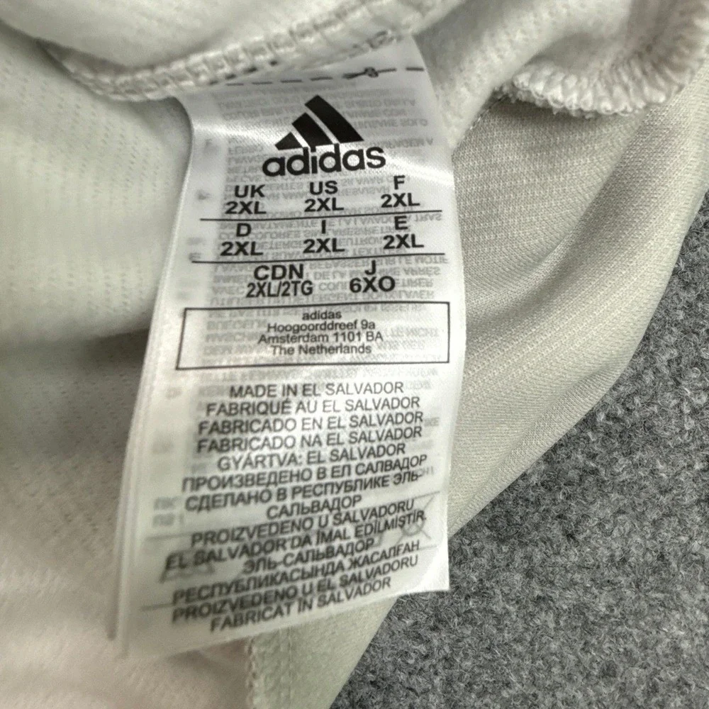 Adidas Team Issue Pullover Hoodie Mens 2XL Gray AEROREADY FQ0153 NWT